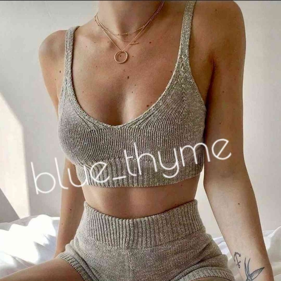 Zara 2pc COTTON Linen Blend Top & Short Set - Picture 2 of 12